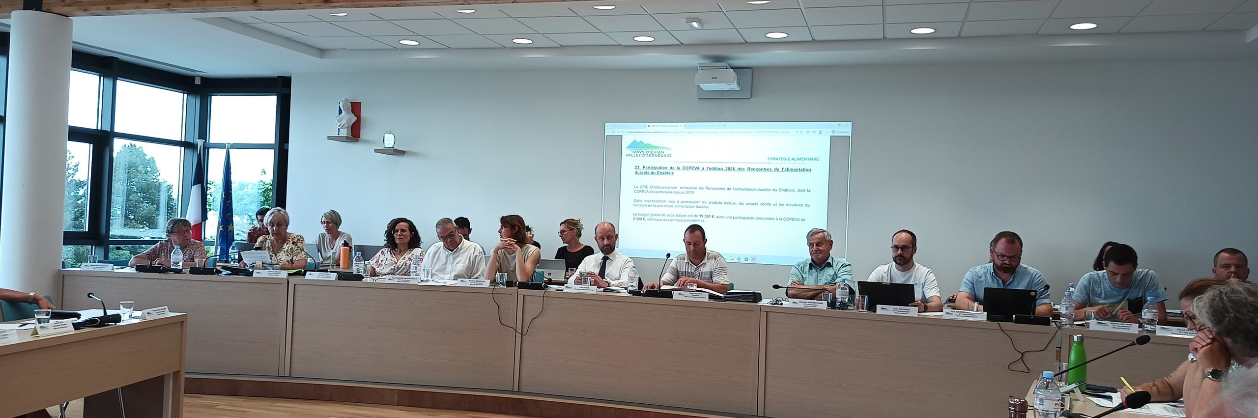 Conseil communautaire de la CCPEVA du 25 juin 2026