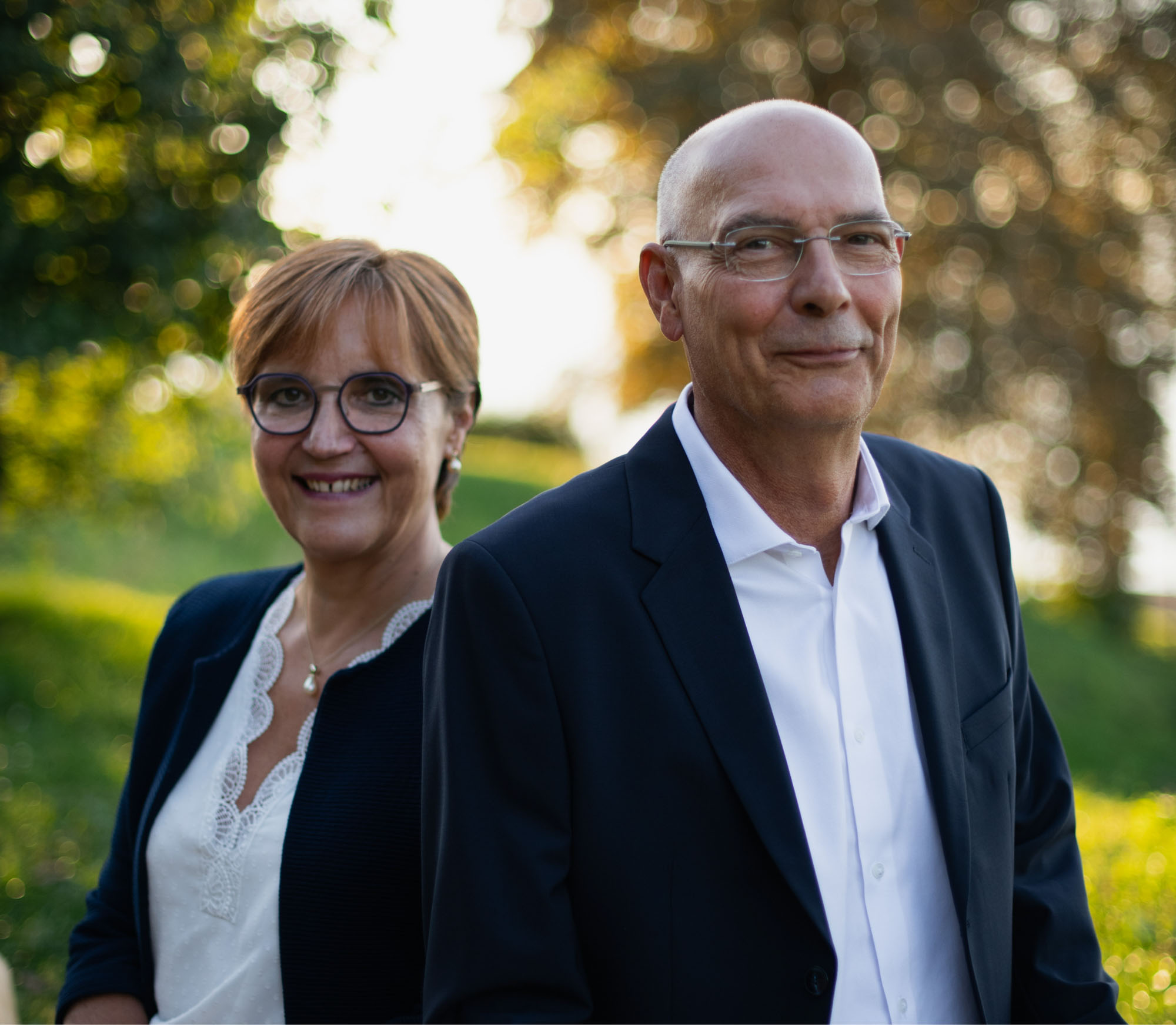 Jean et Isabelle, membres d’Évian Ensemble
